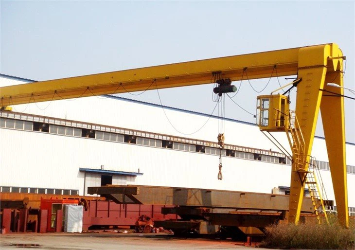 single girder semi gantry crane 2